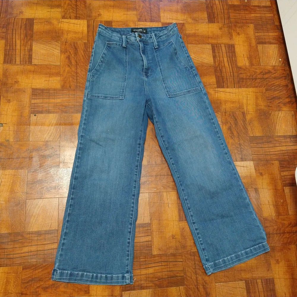 Just Black Denim - High Rise Wide Leg - Size 27